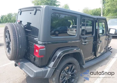 2021 Jeep Wrangler 4Xe Unlimited Sahara 4X4 from USA, damaged, VIN 1C4JJXP60MW772389